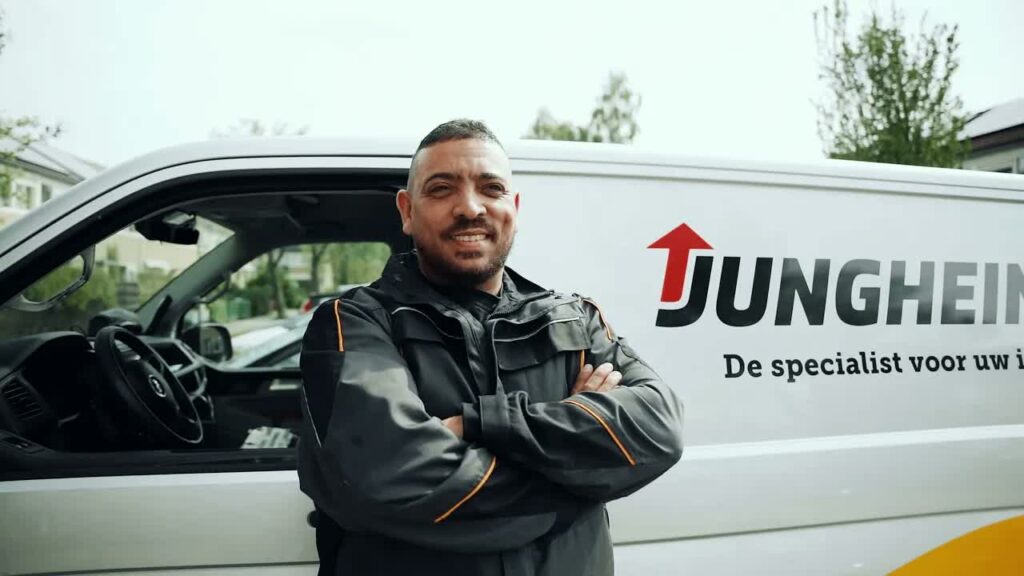 Videoposter voor Jungheinrich, het eldorado voor servicemonteurs.